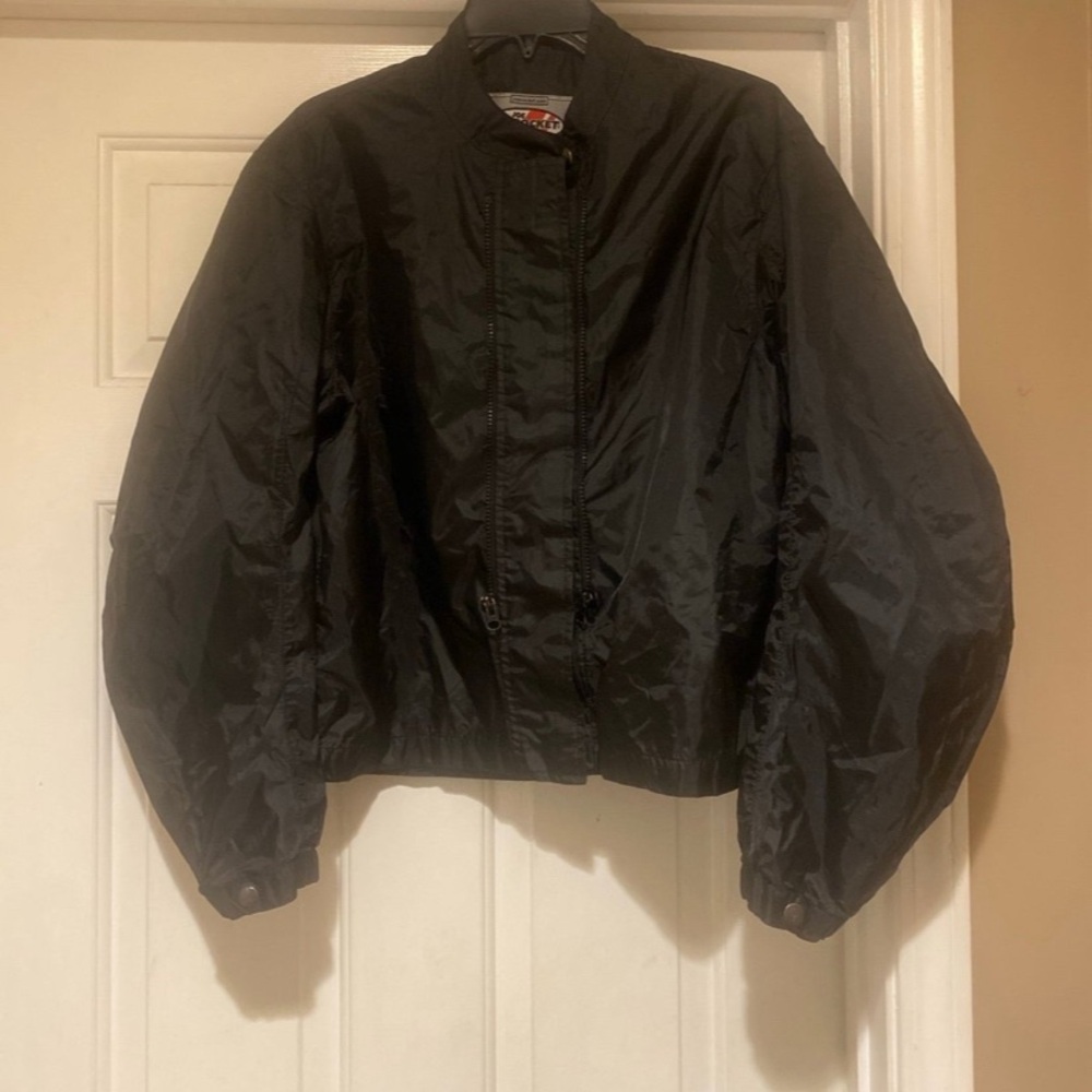 Joe Rocket Women’s Black Motorcycle jacket (Cafe Racer Style) Women’s Size XL